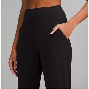 Size 12 black lulu leggings cropped